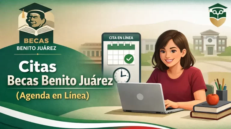 Agendar cita Beca Benito Juárez